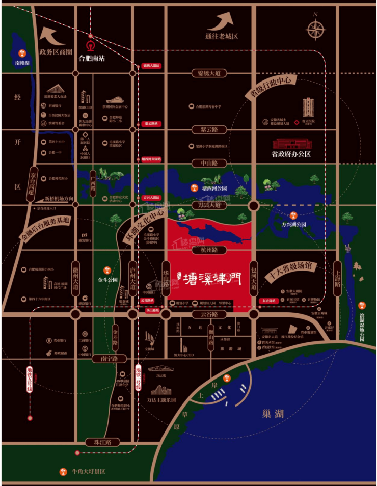 合肥滨湖区房价一览表-营销中心官方发布:售楼部电话号码多少(图1)