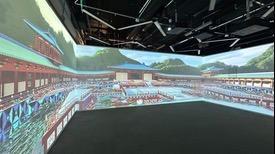 “天宫灵境”展览落地北京坊:敦煌建筑艺术数字展启幕助力京城新春文旅(图2)