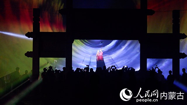 光影点亮昭君博物院沉浸夜游激发青城文旅新活力(图4)