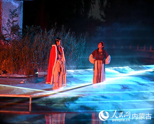 光影点亮昭君博物院沉浸夜游激发青城文旅新活力(图3)